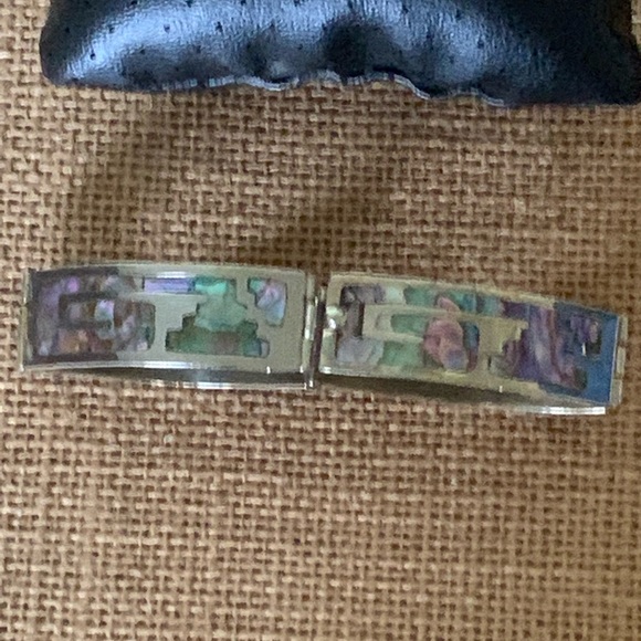 VINTAGE MEXICO STERLING SILVER BRACELET - Picture 8 of 16